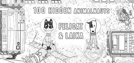 Poster 100 Hidden Animalnaults - Felicat & Laika