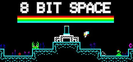 Poster 8 Bit Space