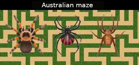 Poster Australian maze