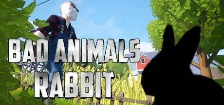 Poster Bad animals - rabbit