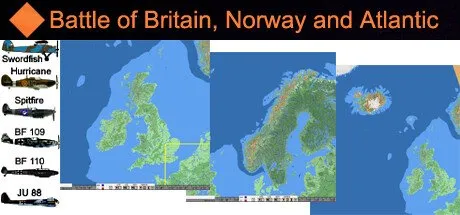 Poster Battle of Britain, Norway and Atlantic