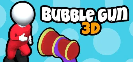 Poster Bubble Gun 3D