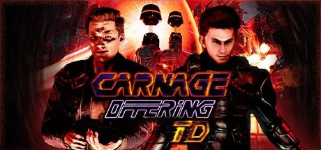 Poster CARNAGE OFFERING Tower Defense