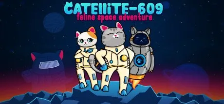 Poster Catellite-609: feline space adventure