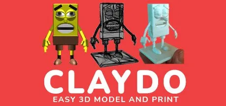 Poster Claydo:Easy 3D Modelling & Printing