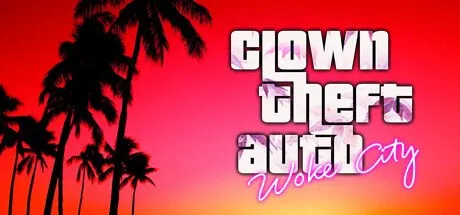 Poster Clown Theft Auto: Woke City