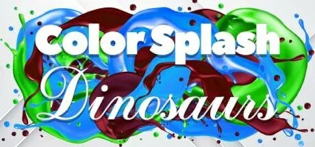 Poster Color Splash: Dinosaurs