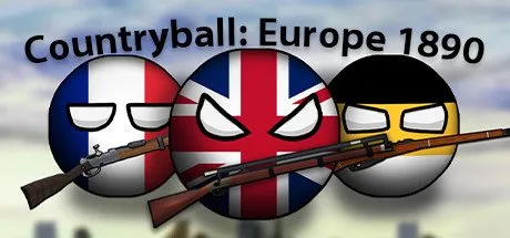 Poster Countryball: Europe 1890