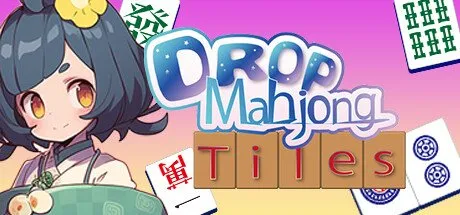 Poster Drop Mahjong tiles