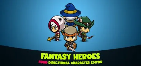 Poster Fantasy Heroes 4D / Character Maker