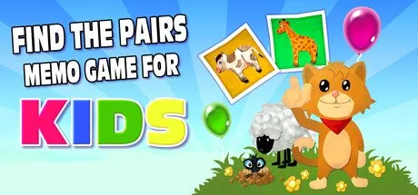 Poster Find The Pairs Memo Game for Kids