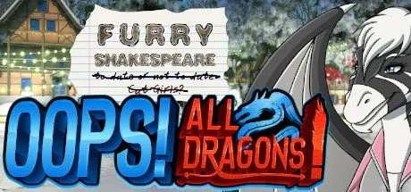 Poster Furry Shakespeare: Oops! All Dragons!