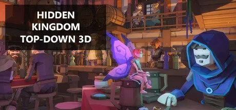 Poster Hidden Kingdom Top-Down 3D