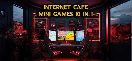 Poster Internet Cafe Mini Games 10 in 1