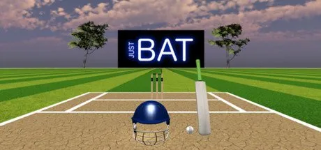 Poster JUST BAT (VR CRICKET)