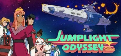 Poster Jumplight Odyssey Капитан галактики