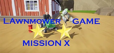 Poster Lawnmower Game: Mission X