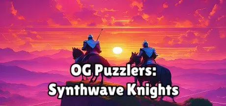 Poster OG Puzzlers: Synthwave Knights