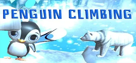 Poster Penguin Climbing