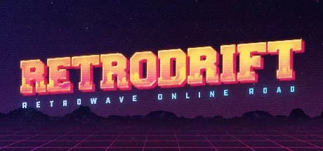 Poster RetroDrift: Retrowave Online Road