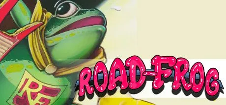 Poster Road Frog