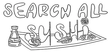 Poster SEARCH ALL - SUSHI