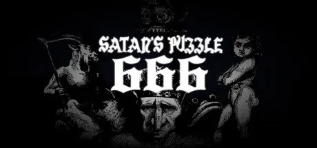 Poster Satan's puzzle 666