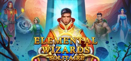 Poster Solitaire. Elemental Wizards