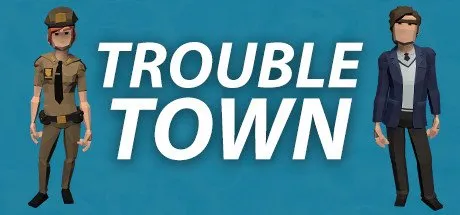 Poster Trouble Town