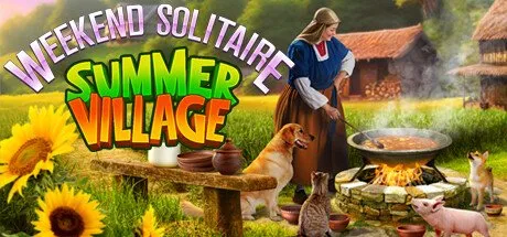 Poster Weekend solitaire: Summer village